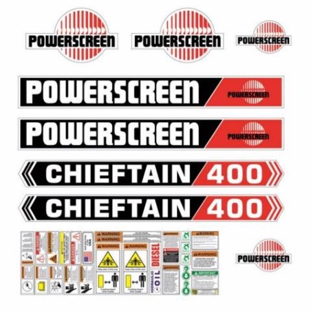 CHIEFTAIN 400 POWER SCREEN