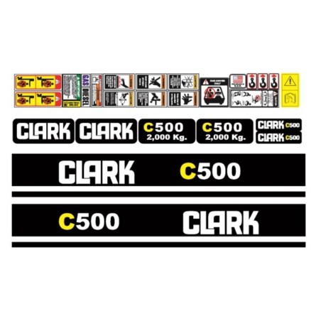 CLARK C500 2 MIL KG