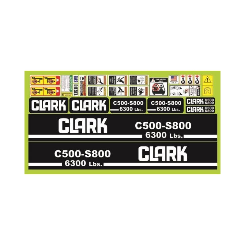CLARK C500-S800 6300LBS