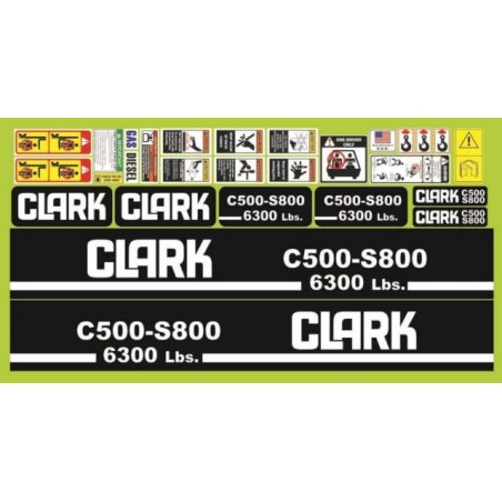 CLARK C500-S800 6300LBS