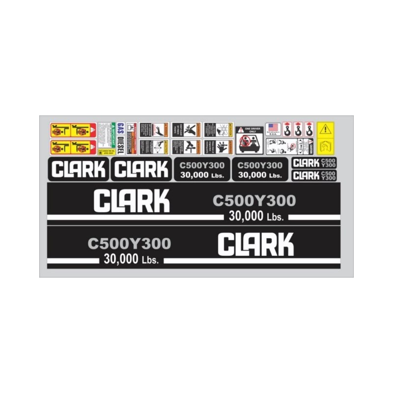 CLARK C500Y300 30000 LBS
