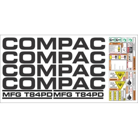 COMPAC EQUIP MFG T84PD