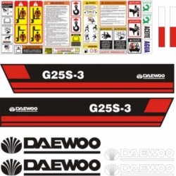 DAEWOO G25S-3 MONTACARGAS