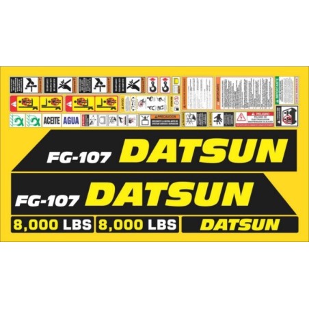 DATSUN FG107 8 MIL LBS