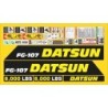 DATSUN FG107 8 MIL LBS