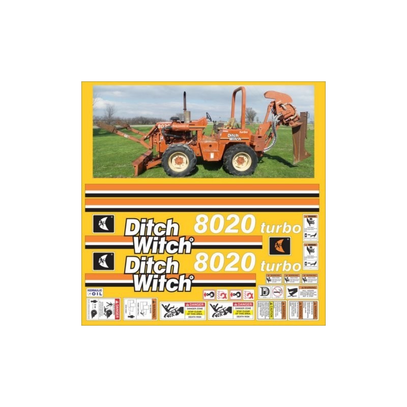 DITCH WITCH RT8020 TURBO