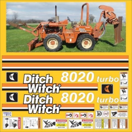 DITCH WITCH RT8020 TURBO