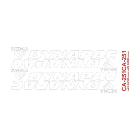 DYNAPAC CA251 25 SERIES