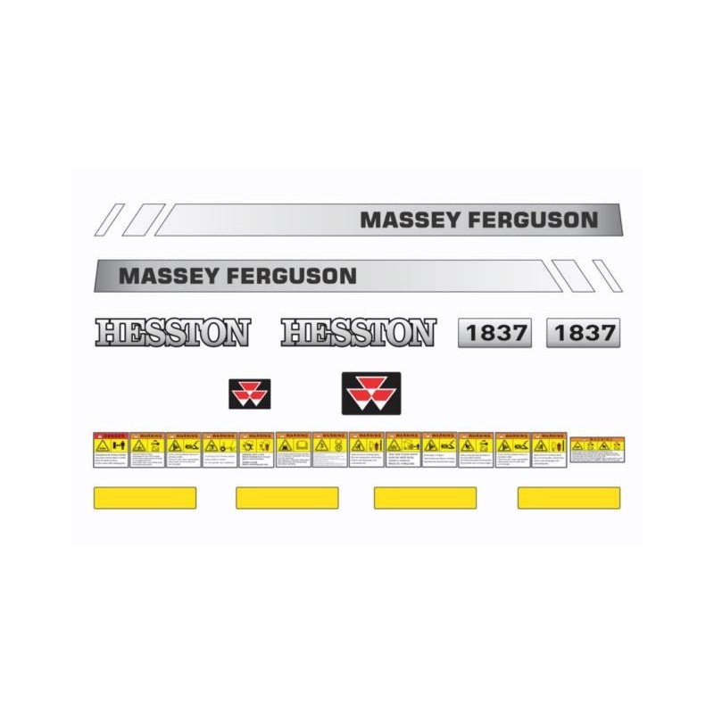 EMPACADORA HESSTON MASSEY FERGUSON 1837