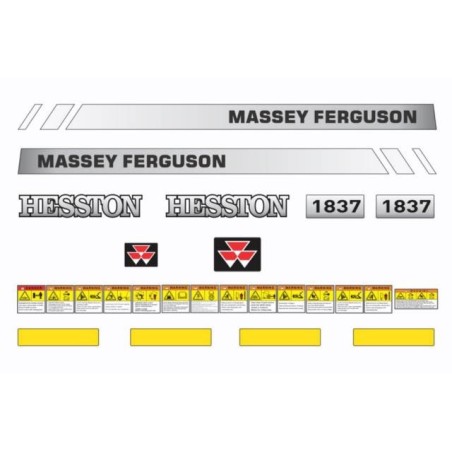 EMPACADORA HESSTON MASSEY FERGUSON 1837