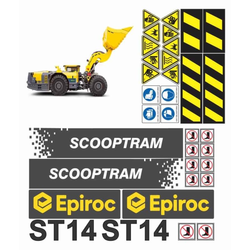 EPIROC ST14 SCOOPTRAMP