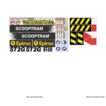 EPIROC ST2G SCOOPTRAMP VINIL