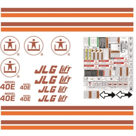JLG 40E CON FRANJAS