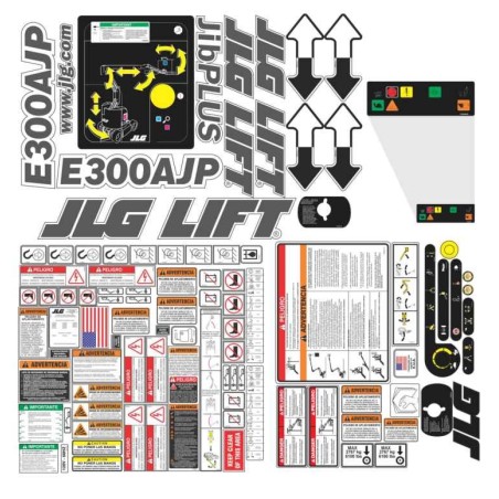 JLG E300AJP ESPANOL
