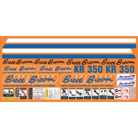 BROCE BROOM KR350 ORIGINAL