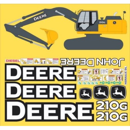 JOHN DEERE 210G