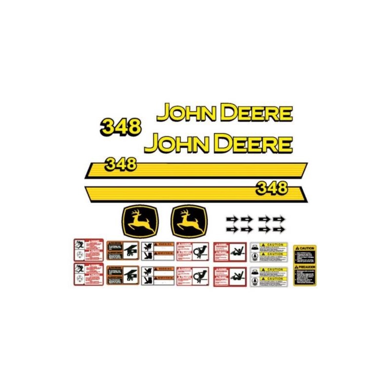JOHN DEERE 348 MODERNA EMPACADORA