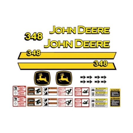 JOHN DEERE 348 MODERNA EMPACADORA