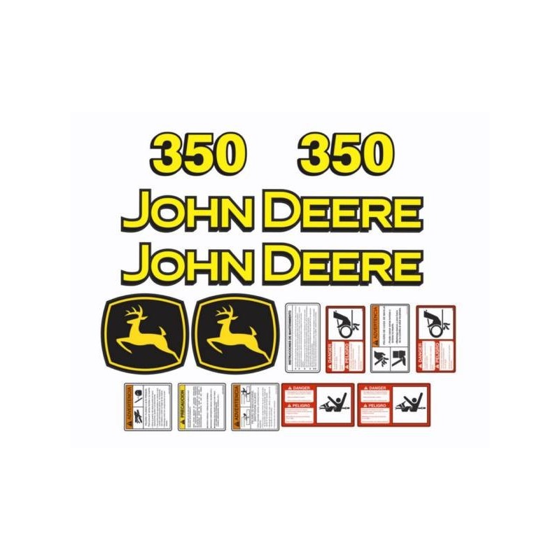 JOHN DEERE 350 RASTRA
