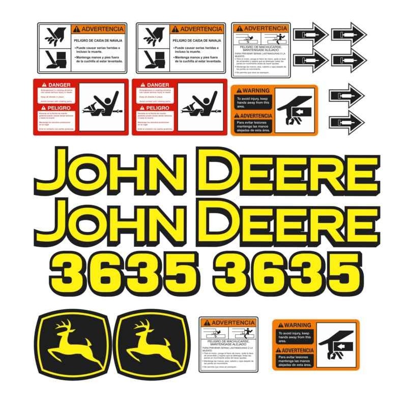 JOHN DEERE 3635 ARADO
