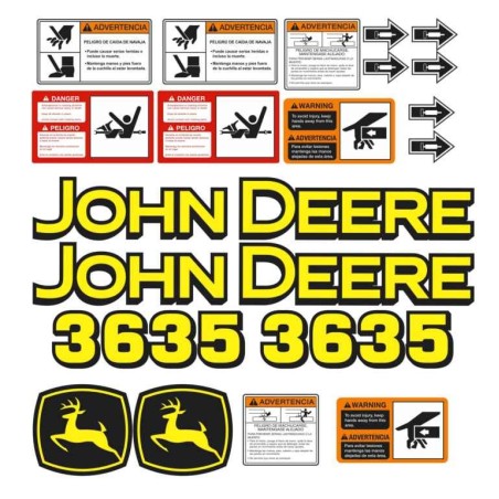 JOHN DEERE 3635 ARADO