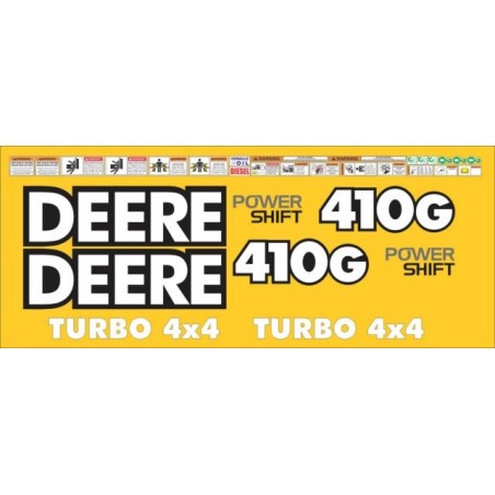JOHN DEERE 410G TURBO
