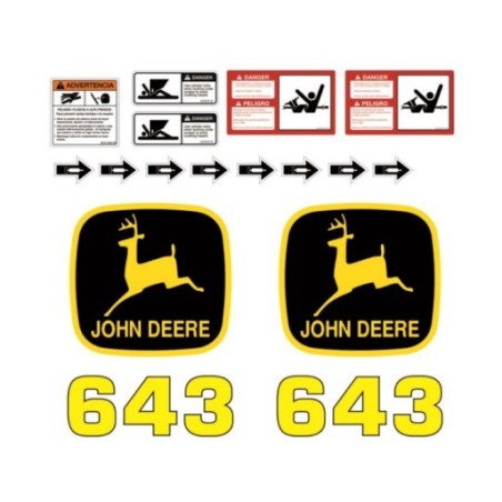 JOHN DEERE 643