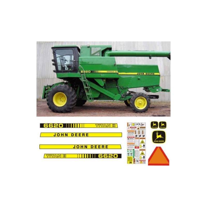 JOHN DEERE 6620 TITAN II TRILLADORA