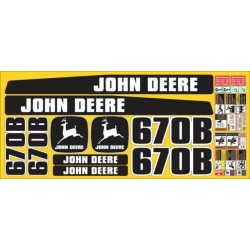 JOHN DEERE 670B