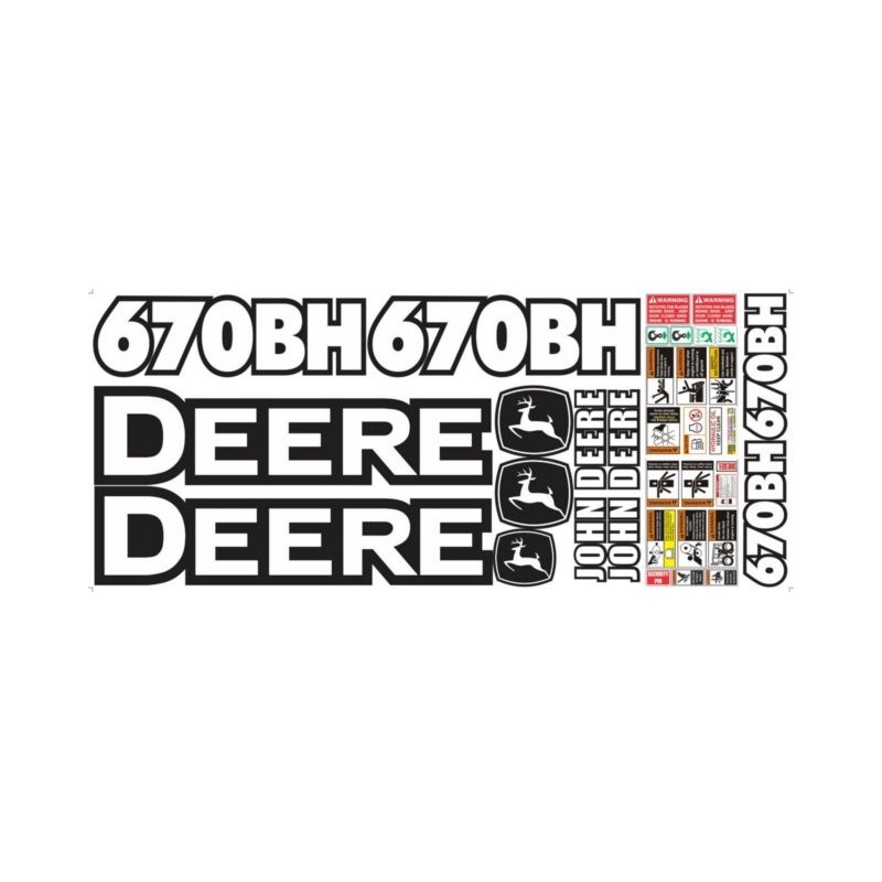 JOHN DEERE 670BH