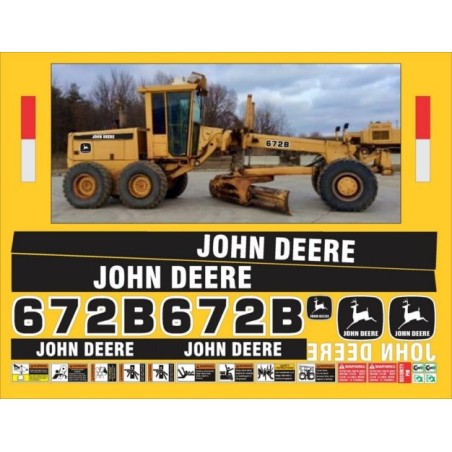 JOHN DEERE 672B