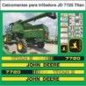 JOHN DEERE 7720 TRILLADORA
