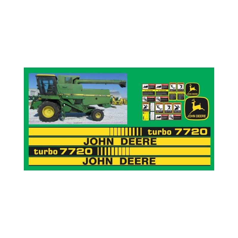 JOHN DEERE 7720 TURBO TRILLADORA
