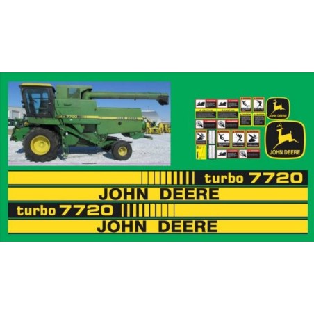 JOHN DEERE 7720 TURBO TRILLADORA