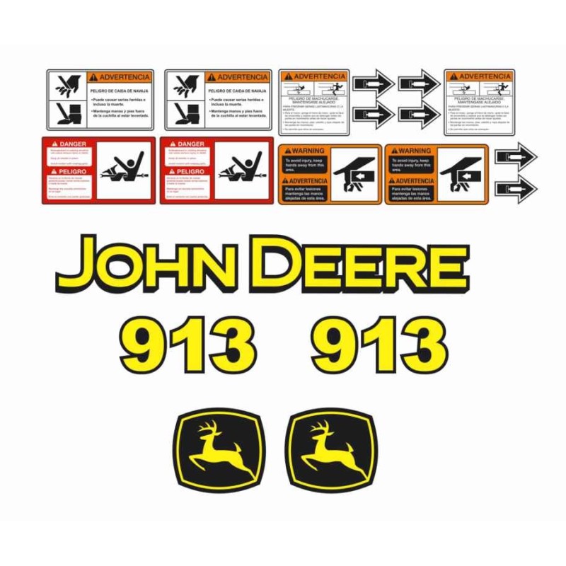 JOHN DEERE 913 ROTURADOR