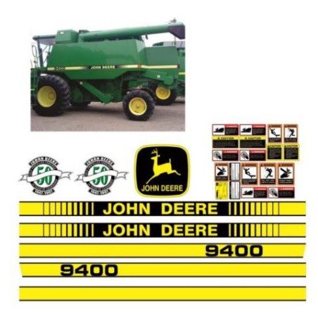 JOHN DEERE 9400 50 ANIVERSARIO TRILLADORA