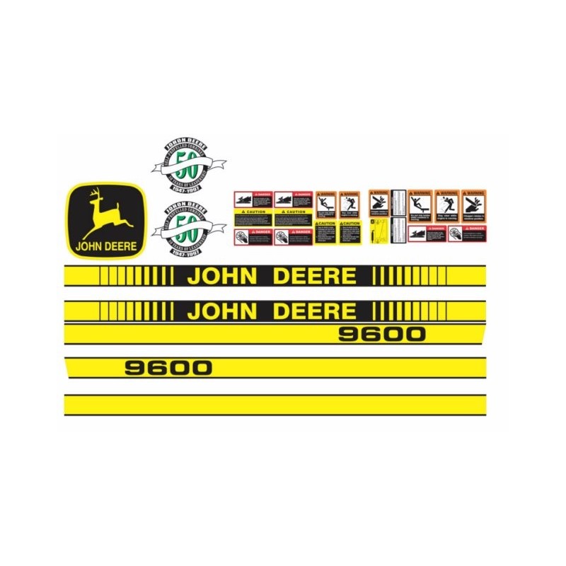JOHN DEERE 9600 50 ANIVERSARIO TRILLADORA