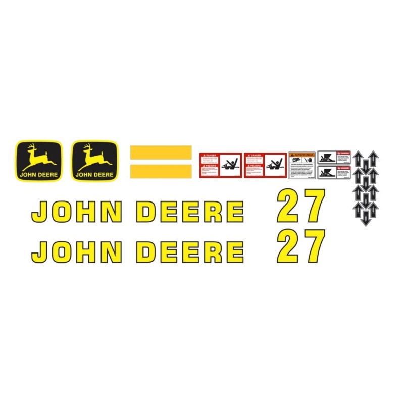 JOHN DEERE 27 TRITURADORA