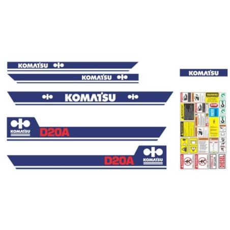 KOMATSU D20A MODERNO 2015