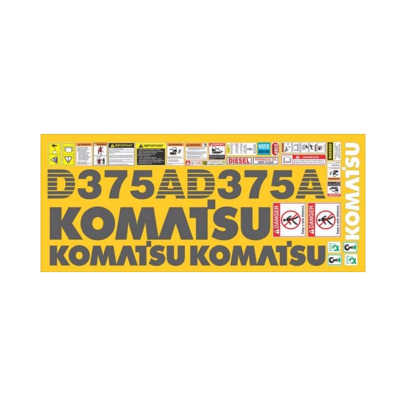 KOMATSU D375A-3 ORIGINAL