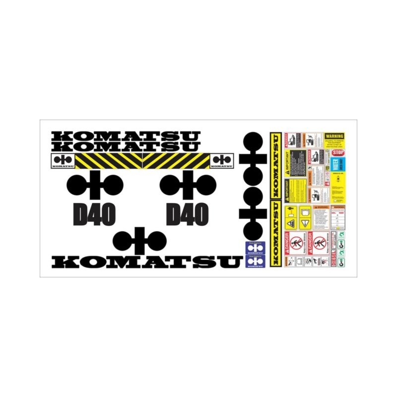 KOMATSU D40
