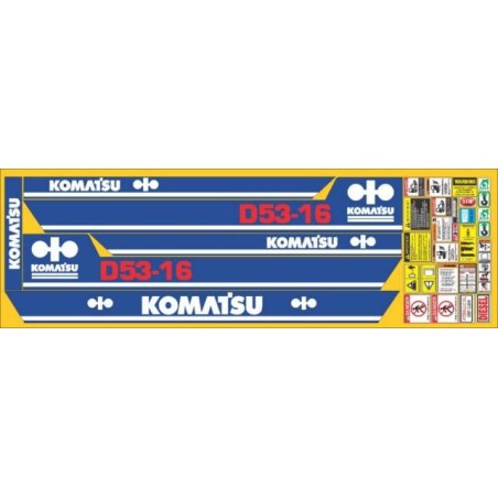 KOMATSU D53-16 MODERNO