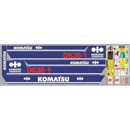 KOMATSU D63E1 MODERNO
