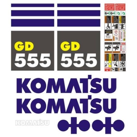KOMATSU GD555