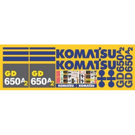 KOMATSU GD650A2
