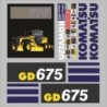 KOMATSU GD675-6