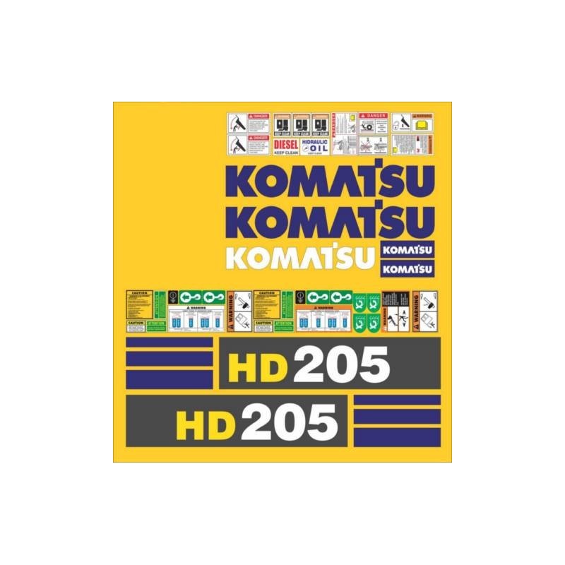 KOMATSU HD205