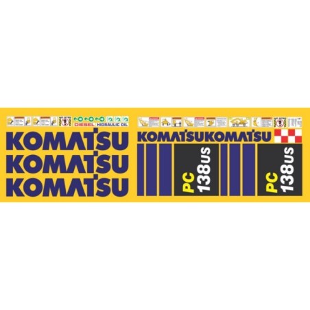 KOMATSU PC138US
