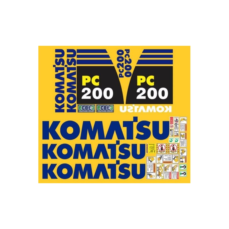 KOMATSU PC200