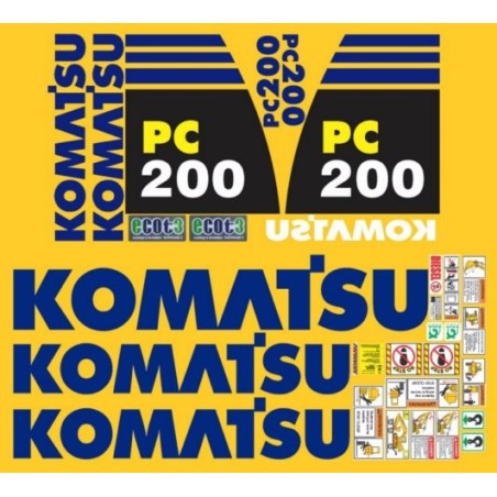 KOMATSU PC200